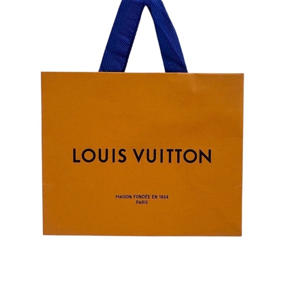 Louis Vuitton Handbags - AUTHENTIC LOUIS VUITTON Gift bag Luxury Designer Presentation Orange Blue